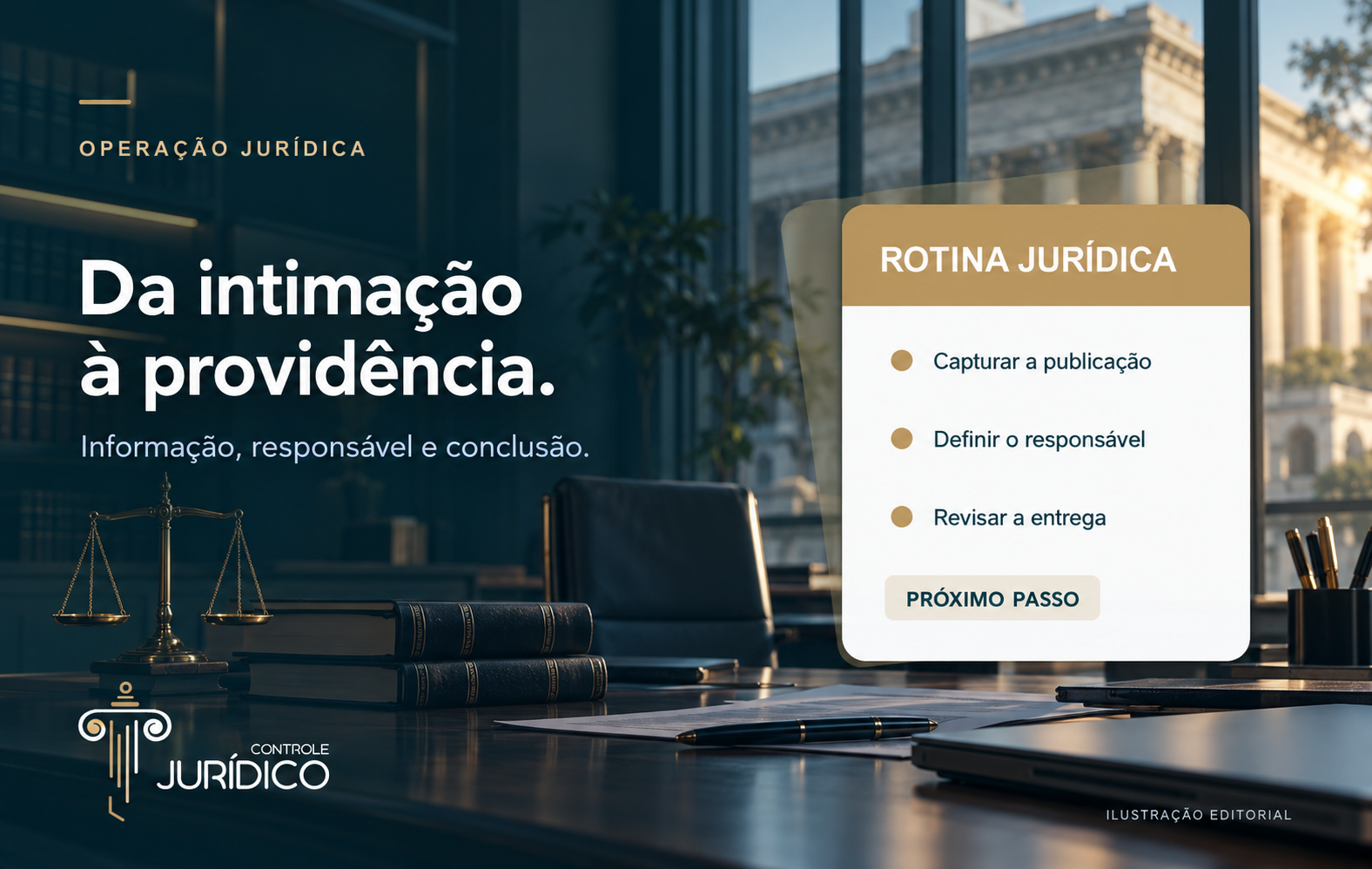 Da intimação à providência: como fechar o ciclo do trabalho jurídico