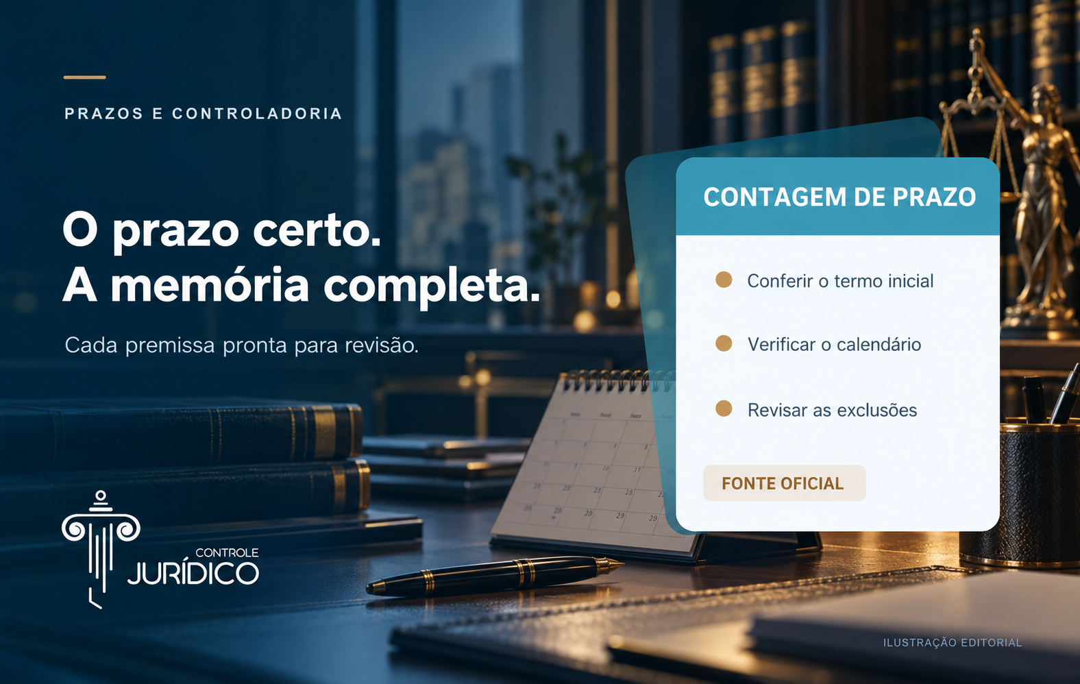 Contagem de prazo: como construir uma memória que a equipe consegue revisar